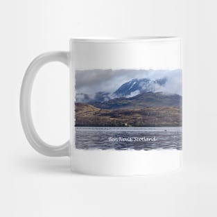 Glimpse of Ben Nevis Mug